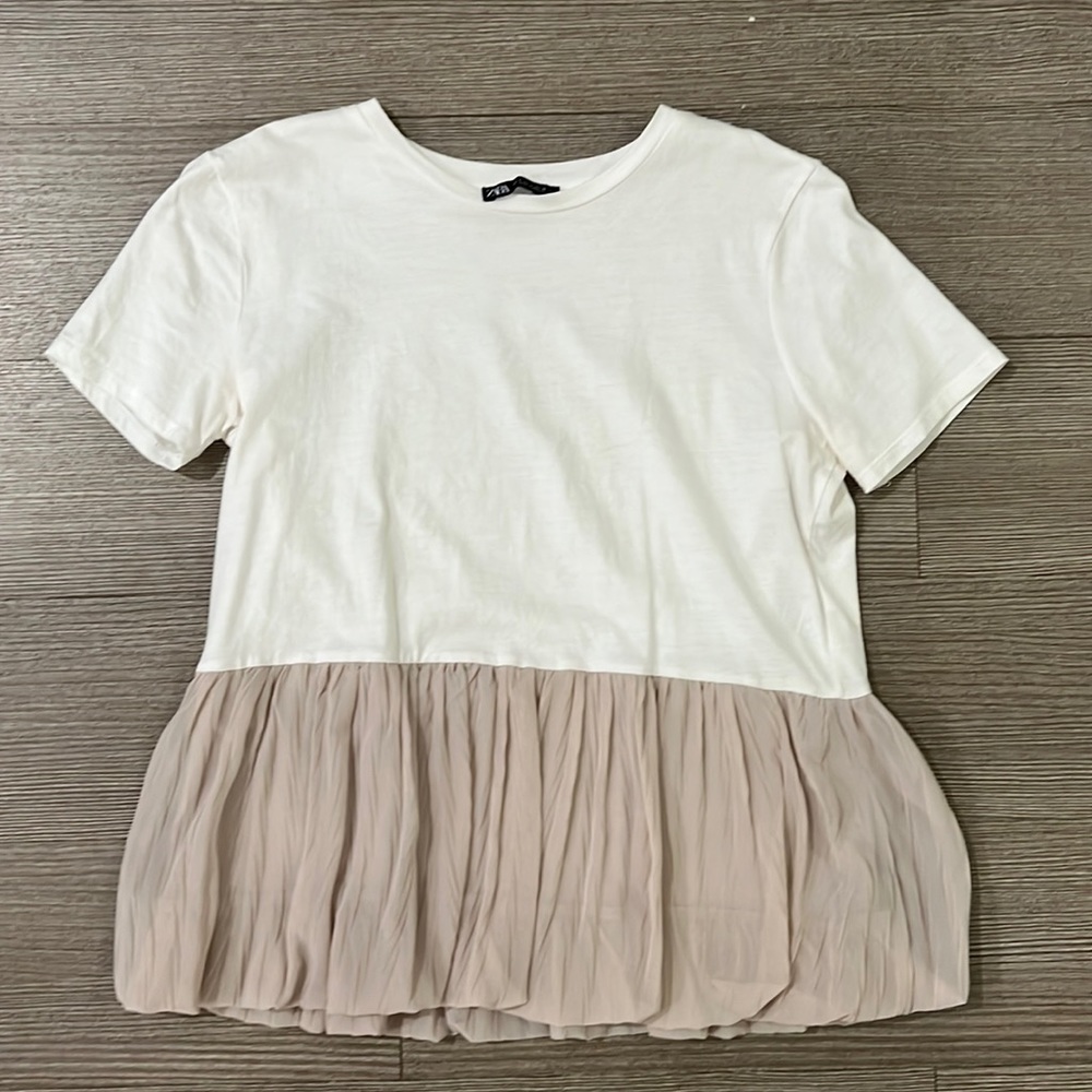 Zara Peplum Top